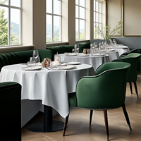 Meubles de salle à manger de restaurant occidental, ensemble de tables et de chaises, design moderne, OEM ODM, style nordique, pour hôtels, restauration, bars, vente en gros