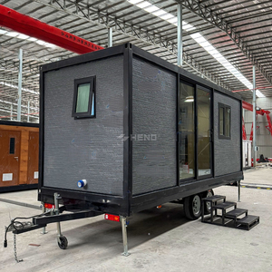 <span class=keywords><strong>Maison</strong></span> préfabriquée sur roues, conteneur remorque prêt <span class=keywords><strong>à</strong></span> l'emploi, prix <span class=keywords><strong>maison</strong></span> mobile moderne, casa contenedor - Product Image 2