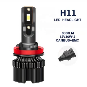 K5 H4 H7 LED 전구 헤드라이트 12V <span class=keywords><strong>H8</strong></span> H1 H3 H11 9012 LED 듀얼 컬러 자동차 전구 3000K 6000K 안개등 - Product Image 2
