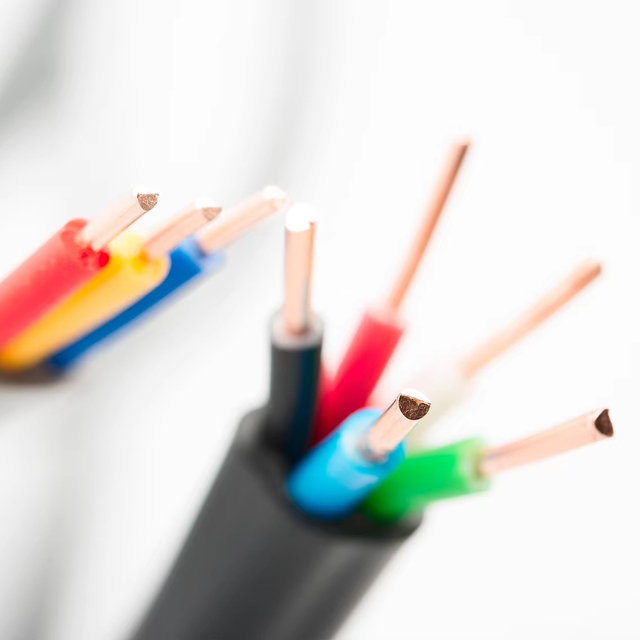 OEM Multicore 0.5MM 0.75MM 1MM 1.5MM 2.5MM 4MM 8MM 10MM 16MM 25MM 95MM 2 3 4 5 6 7 Core RVV Flexible Wires Cord Cable
