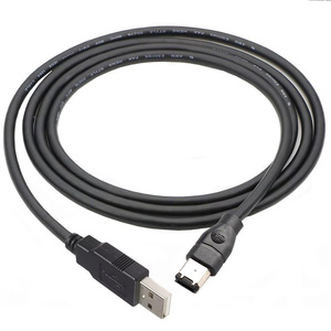 Câble USB Firewire IEEE400 1394 en cuivre, blindé PVC, AM vers 6P, pour connexion de carte son d'ordinateur - Product Image 2
