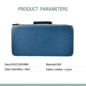 Estuche Profesional para Taco de Billar, Estuche Rígido de EVA para Taco de Billar, Accesorios para Estuche de Taco con Correa para el Hombro - Product Image 5