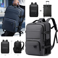 Sac d'ordinateur d'affaires unisexe multifonctionnel, nouveau sac à dos décontracté pour homme, sac à dos simple pour étudiant, sac à dos de grande capacité
