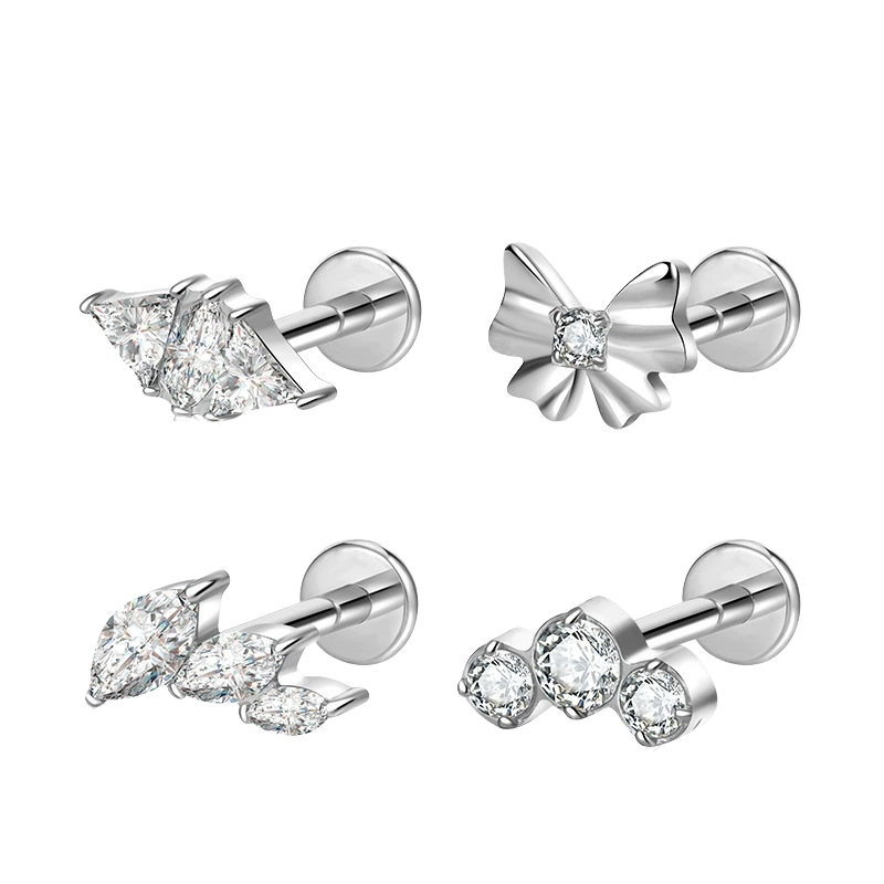 Classic Fashion F136 G23 Titanium Zircon