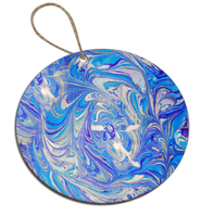 Belle Nouvelle Peinture Peinture à Marbrer Ensembles DIY Verser du Liquide dans L'eau Peintures 4 pièces 19ml Marblng Peintures En Bois Étiquettes Volantes et Papier
