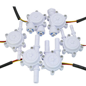 Dijiang 1/4 3/8 <b>Micro</b> Plastic POM Flow Meter 3.5-24VDC 0.1-2L/min Liquid Flow Sensor Output Pulse 0.8Mpa for RO Coffee <b>Machines</b> - Product Image 1