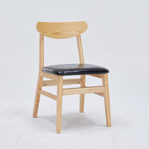 Chaises de salle à manger pliantes écologiques en bois massif modernes pour hôtels, écoles, restaurants, usage domestique - Product Image 1