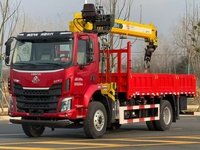 Grúa Montada en Camión de 5-12 Toneladas con Pluma Telescópica Hidráulica, Tracción en las Cuatro Ruedas, Motor Weichai, Zoomlion Hidráulico, Capacidad de Elevación de 20 m
