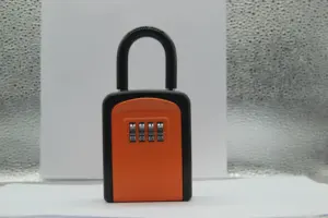 Caja de Seguridad con Cerradura de <span class=keywords><strong>Contraseña</strong></span> de Aleación de Aluminio de Alta Calidad, Solución de Almacenamiento Conveniente, Caja de Custodia Temporal para Llaves - Product Image 5