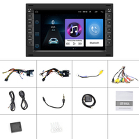 Autoradio Android 2 Din, lecteur vidéo GPS Wifi BT OBD RDS pour VW/Volkswagen/Passat/BORA/JETTA