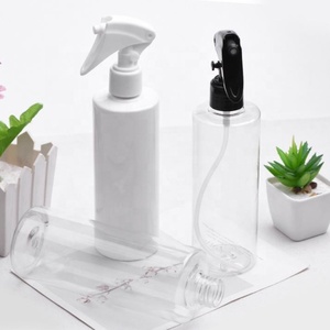 2026 Room <b>Flat</b> Shoulder Spray Bottles 300ml <b>White</b> Round Plastic Perfume Spray Bottle - Product Image 5