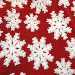 Tela Jacquard de Gamuza 100% Poliéster con Diseño Navideño para Cojines de Sofá de Terciopelo de Cordero, 220g/m, 160cm de Ancho, Peso Medio - Product Image 3