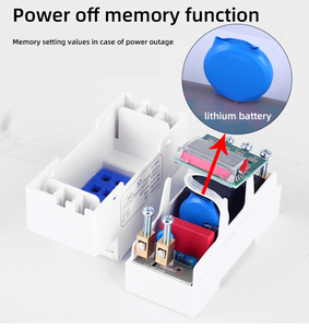 LCD kỹ thuật số điện lập trình hẹn giờ chuyển đổi ahc15a 24 giờ hàng tuần điều khiển tự động tối đa hiện tại 25A Điện áp tối đa 220V - Product Image 6