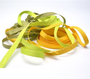 Hot bán tùy chỉnh xương cá băng rộng dập nổi logo mềm <span class=keywords><strong>Nylon</strong></span> băng đàn hồi cho T-Shirt hoodie cổ băng - Product Image 5