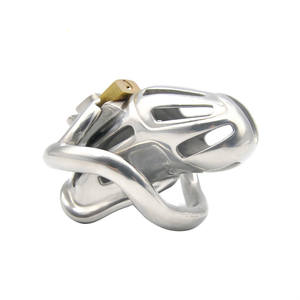 Cinturón <span class=keywords><strong>de</strong></span> <span class=keywords><strong>Castidad</strong></span> BDSM <span class=keywords><strong>de</strong></span> Acero Inoxidable para Hombre, Compatible con Descargas Eléctricas DIY - Product Image 3