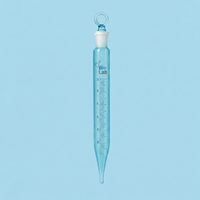 Pipette graduée Bio daL 10 mL en verre borosilicate 3.3, résistante aux produits chimiques, équipement de laboratoire