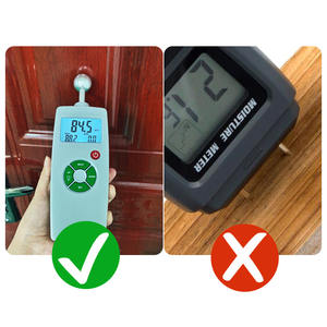 Humidimètre numérique pour bâtiment Testeur d'humidité de mur portable pour la détection de fuite Imperméabilisation et inspection de construction - Product Image 6