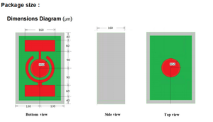 Fotodiodo InGaAs de alta capacidad de respuesta 100μm con retroiluminación/matrices 900-1700nm Detección NIR para LiDAR y espectroscopia - Product Image 6