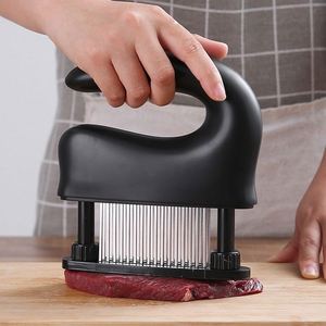 Stainless Steel Sharp Needle <b>Blade</b> Meat Tenderizer with Soft Handle Eco-Friendly for Home Kitchen Use - Product Image 3