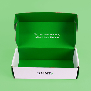 Boîte d'expédition ondulée personnalisée <span class=keywords><strong>pour</strong></span> t-shirt, vêtements, paquet cadeau cosmétique gaufré <span class=keywords><strong>pour</strong></span> les boutiques en ligne à utiliser avec des chaussettes - Product Image 4
