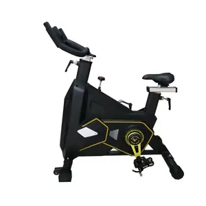 Máquina de <span class=keywords><strong>cardio</strong></span> de gimnasio comercial inteligente estática interior hogar Fitness bicicleta giratoria ejercicio bicicleta de spinning - Product Image 4