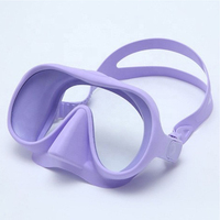 Lunettes de natation pour adultes et enfants, en silicone liquide de qualité alimentaire, pour la natation en libre style, la plongée avec tuba et la plongée sous-marine