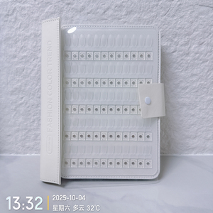 Libro Professionale Magnetico per Esposizione e Conservazione Colori <span class=keywords><strong>Unghie</strong></span> con Pagine in Acrilico - Grande Strumento per Nail Art - Product Image 2