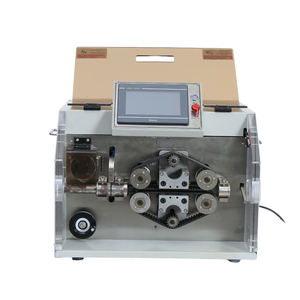 Machine de découpe et de refendage de précision pour tubes souples en PVC avec système d'écran tactile anglais contrôlé par PLC - Product Image 3