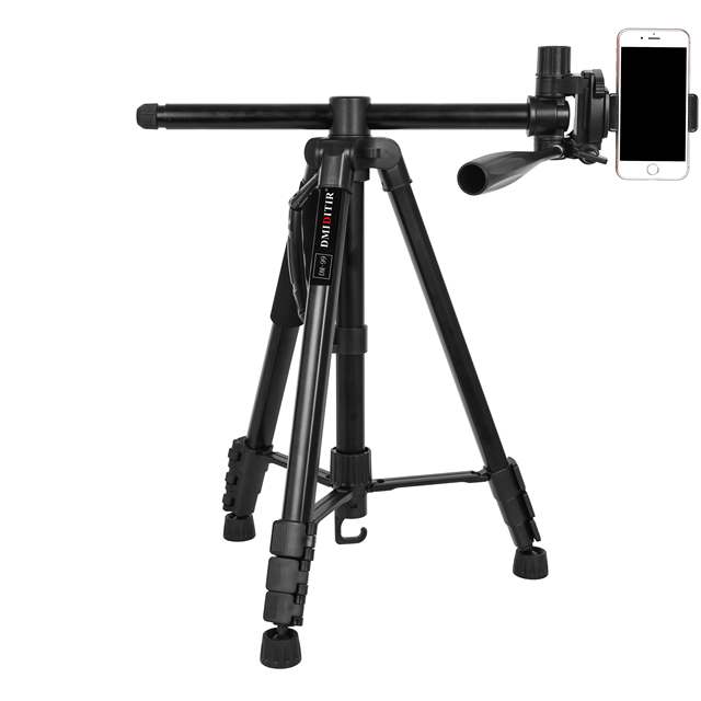 DMIDITIR Customizable Mini Aluminum Alloy Flexible Tripod Stand Flip Lock Ball Head 2KG Load Capacity Waterproof Shockproof