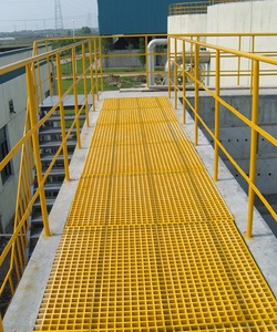 Rejilla de Fibra de Vidrio de Alta Resistencia GRP FRP, Rejilla de Plástico Reforzado con Fibra de Vidrio - Product Image 4