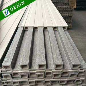 Panneau mural creux <span class=keywords><strong>en</strong></span> <span class=keywords><strong>composite</strong></span> <span class=keywords><strong>bois</strong></span>-plastique imperméable pour la décoration d'appartements - Product Image 6