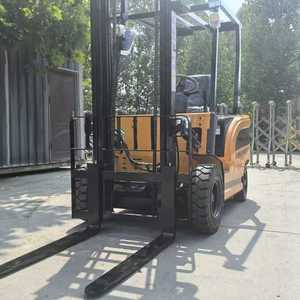 Montacargas Eléctrico de 2 Toneladas con Aire Acondicionado, Horquilla Ajustable, Mástil de Alta Eficiencia, Equipo Compacto para Manejo de Materiales Todoterreno - Product Image 4