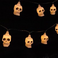 Lumières d'Halloween prêtes à être expédiées, décorations lumineuses en forme de squelette humain pour cheminée et étagère d'Halloween
