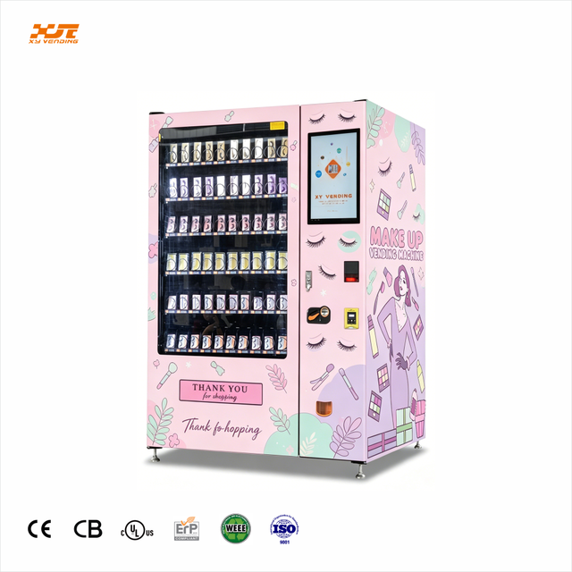 CE UL Certification Eyelashes Beauty and Cosmetics Vending Machine to Sell Beauty Samples and Skin Care Products