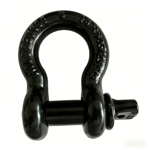 Heavy Duty European Type Steel Galvanized Forged Screw Pin Anchor <b>Bow</b> Lifting Marine Rigging Shackle 5/8 7/16 Mining Wholesale U - Product Image 5