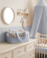 Panier de rangement pour couches de bébé, organisateur post-partum et sac de transport, panier de table à langer pour baby shower, essentiels pour nouveau-nés