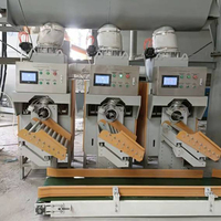 Machine de remplissage automatique pneumatique de sacs à valve pour ciment 25 kg avec pompe, emballage papier, pour les industries de la construction - Offre Spéciale