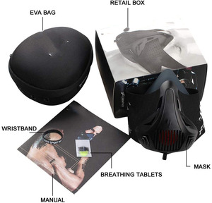 Topsupply OEM <span class=keywords><strong>Altitude</strong></span> Running Mask <span class=keywords><strong>Masque</strong></span> d'entraînement d'entraînement pour améliorer la capacité pulmonaire Résistance respiratoire <span class=keywords><strong>Masque</strong></span> d'entraînement respiratoire - Product Image 5