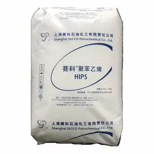 Secco pellet di polistirene ad alto impatto virgin HIPS 632E granuli materie prime plastiche