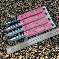 Conception innovante 8cr13mov acier couteau de poche extérieur en alliage d'aluminium couteau tactique pour Camping Portable survie