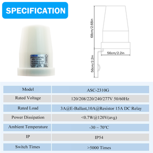 CNRIYA 105-305V Auto On Off Photocontrôle électronique Photocellule/Photoswitch/Fotocontrol/Photocontrol/Day Night <span class=keywords><strong>Switch</strong></span> - Product Image 2