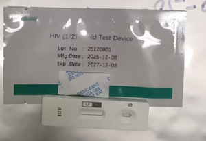 Dispositivo <span class=keywords><strong>de</strong></span> <span class=keywords><strong>prueba</strong></span> rápida <span class=keywords><strong>de</strong></span> diagnóstico médico <span class=keywords><strong>de</strong></span> un solo paso para <span class=keywords><strong>VIH</strong></span> 1/2, kit <span class=keywords><strong>de</strong></span> <span class=keywords><strong>prueba</strong></span> <span class=keywords><strong>de</strong></span> antígeno del <span class=keywords><strong>VIH</strong></span>, kits <span class=keywords><strong>de</strong></span> <span class=keywords><strong>prueba</strong></span> <span class=keywords><strong>de</strong></span> diagnóstico <span class=keywords><strong>de</strong></span> anticuerpos contra el virus del <span class=keywords><strong>VIH</strong></span>, kit <span class=keywords><strong>de</strong></span> autoprueba del <span class=keywords><strong>VIH</strong></span> - Product Image 2