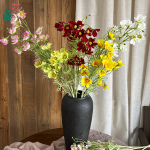 Fleurs artificielles Cosmos, décorations florales en soie pour arrangements de plafond de mariage - Product Image 1