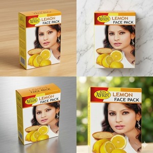 Masque facial en poudre de zeste de citron naturel rafraîchissant pour un nettoyage en profondeur, un éclat lumineux et un traitement éclaircissant à la vitamine C - Product Image 2