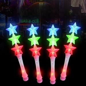 Hot Selling Star Shape Luminous Fluorescent <strong>Stick</strong> Party Event Atmosphere Support Props <strong>Glowing</strong> <strong>Stick</strong> - Product Image 1