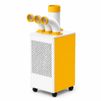 Refroidisseur d'air portable avec moteur AC pour l'industrie hôtelière, système de refroidissement haute efficacité, refroidissement industriel