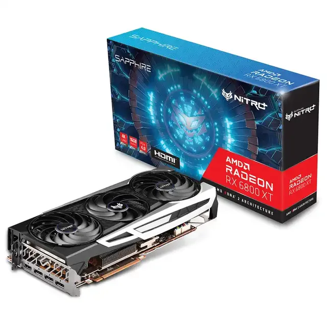 Video Card RX6700 XT XFX RX6700XT 12G GAMING AMD PC RX 6700XT Graphics Cards Used GPU AMD RX 6700XT