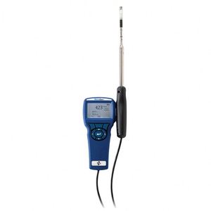 เครื่องวัดความเร็วลม TSI 9545-A VelociCalc พร้อมหัววัดแบบปรับได้สำหรับการวัดและวิเคราะห์ - Product Image 1