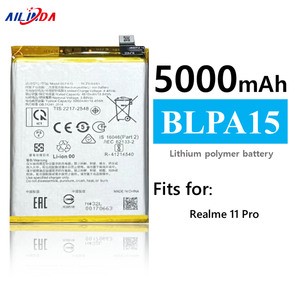 Batterie de téléphone portable Ilinda haute capacité 3.89V BLPA15 pour OPPO Realme 11 Pro 5000mAh Batterie de téléphone Android - Product Image 1
