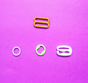 Crochet à glissière en plastique personnalisé, pour les sangles de soutien-gorge, vente en gros, pièces - Product Image 3